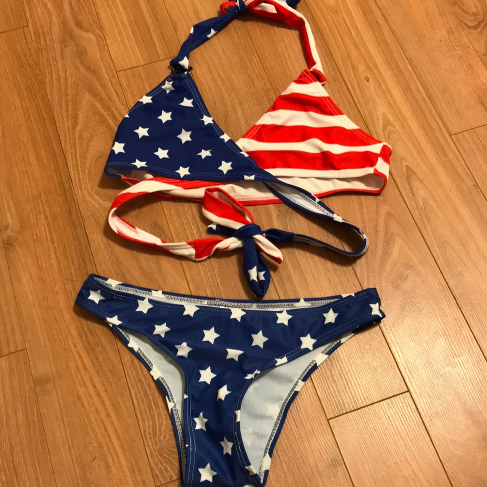 American Flag Bikini